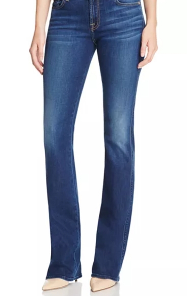 7 for all mankind size 26 blue cotton jeans - Picture 3 of 13